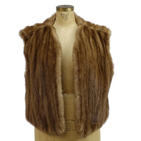 Vintage Mink Vest 